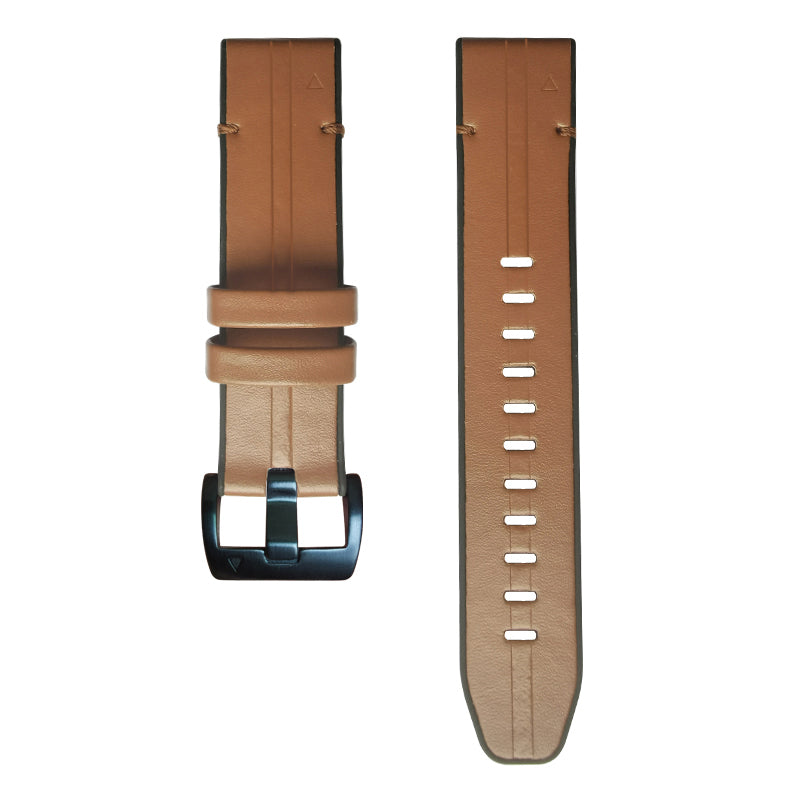 22MM PU Leather Surface+Silicone Smart Watch Band Strap for Garmin Watch 22MM PU Leather Surface+Silicone Smart Watch Band Strap for Garmin Watch